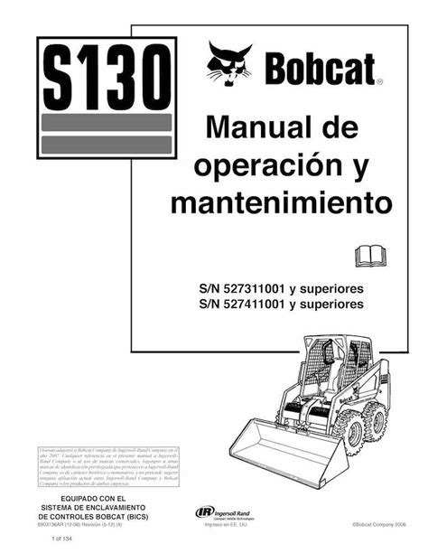 bobcat loaders models skid steer s130|bobcat s130 operating manual.